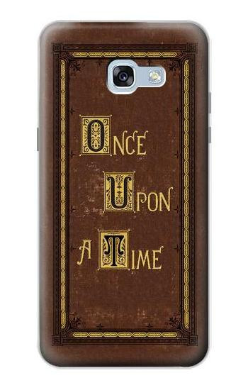 S2824 Once Upon a Time Book Cover Etui Coque Housse pour Samsung Galaxy A5 (2017)