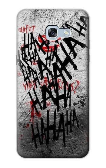 S3073 Hahaha Blood Splash Etui Coque Housse pour Samsung Galaxy A5 (2017)