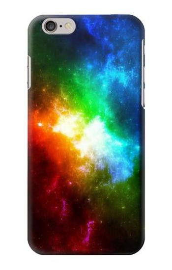 S2312 Colorful Rainbow Space Galaxy Etui Coque Housse pour iPhone 6 6S