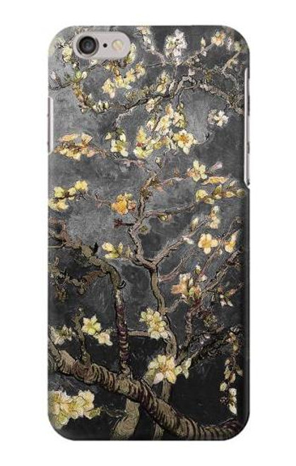 S2664 Black Blossoming Almond Tree Van Gogh Etui Coque Housse pour iPhone 6 6S