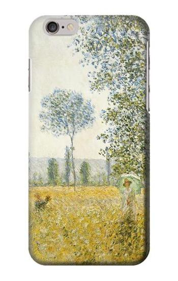 S2682 Claude Monet Fields In Spring Etui Coque Housse pour iPhone 6 6S