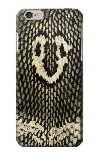 S2711 King Cobra Snake Skin Graphic Printed Etui Coque Housse pour iPhone 6 6S