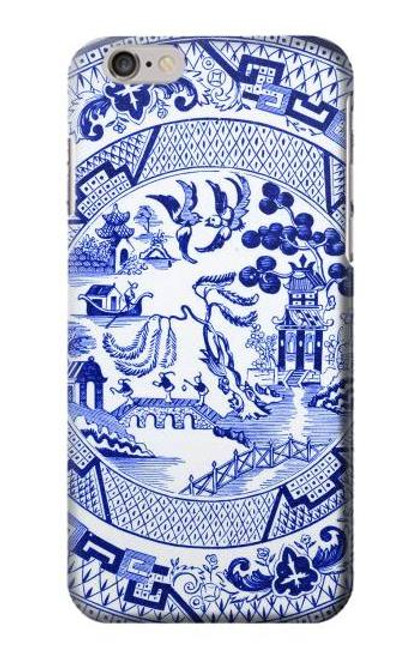 S2768 Willow Pattern Graphic Etui Coque Housse pour iPhone 6 6S