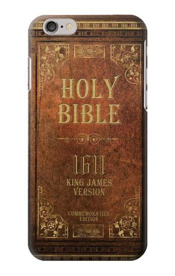 S2890 Holy Bible 1611 King James Version Etui Coque Housse pour iPhone 6 6S