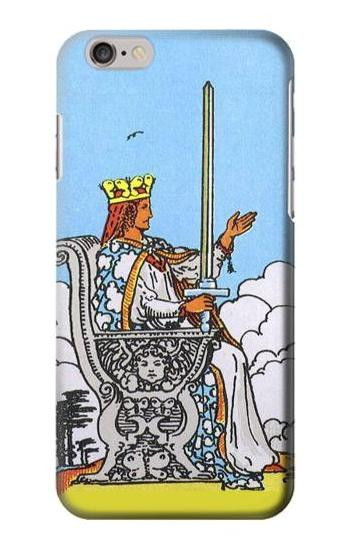 S3068 Tarot Card Queen of Swords Etui Coque Housse pour iPhone 6 6S