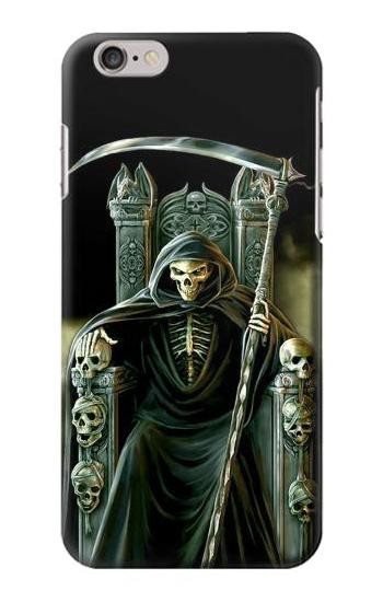 S1024 Grim Reaper Skeleton King Etui Coque Housse pour iPhone 6 6S