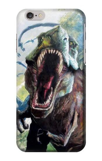 S1453 Trex Tyrannosaurus Rex Dinosaur Etui Coque Housse pour iPhone 6 6S