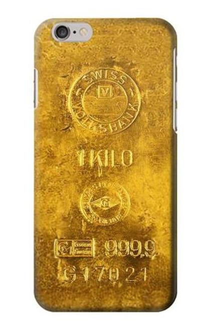 S2618 One Kilo Gold Bar Etui Coque Housse pour iPhone 6 6S