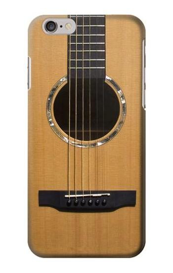 S0057 Acoustic Guitar Etui Coque Housse pour iPhone 6 Plus, 6S Plus