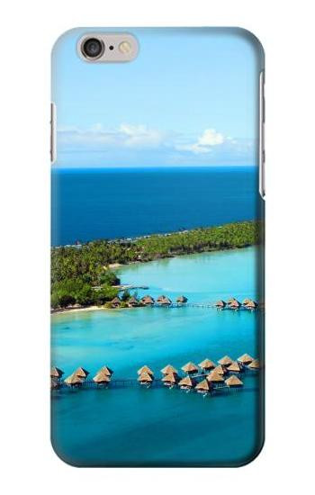 S0844 Bora Bora Island Etui Coque Housse pour iPhone 6 Plus, 6S Plus