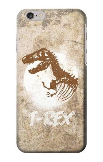 S2372 T-Rex Jurassic Fossil Etui Coque Housse pour iPhone 6 Plus, 6S Plus