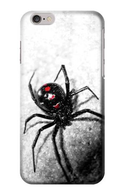 S2386 Black Widow Spider Etui Coque Housse pour iPhone 6 Plus, 6S Plus