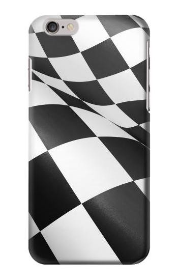 S2408 Checkered Winner Flag Etui Coque Housse pour iPhone 6 Plus, 6S Plus