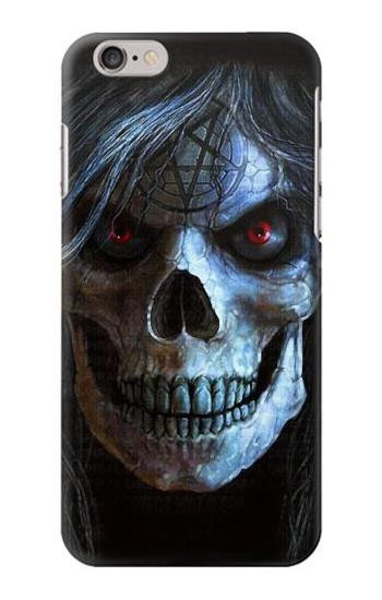 S2585 Evil Death Skull Pentagram Etui Coque Housse pour iPhone 6 Plus, 6S Plus