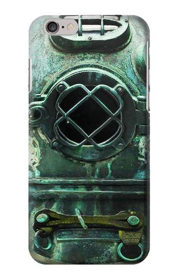 S2632 Antique Vintage Deep Sea Diver Helmet Etui Coque Housse pour iPhone 6 Plus, 6S Plus