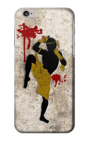 S2635 Muay Thai Kickboxing Fight Blood Etui Coque Housse pour iPhone 6 Plus, 6S Plus