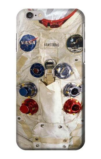 S2639 Neil Armstrong White Astronaut Space Suit Etui Coque Housse pour iPhone 6 Plus, 6S Plus