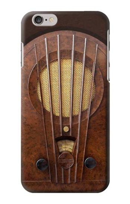 S2655 Vintage Bakelite Deco Radio Etui Coque Housse pour iPhone 6 Plus, 6S Plus