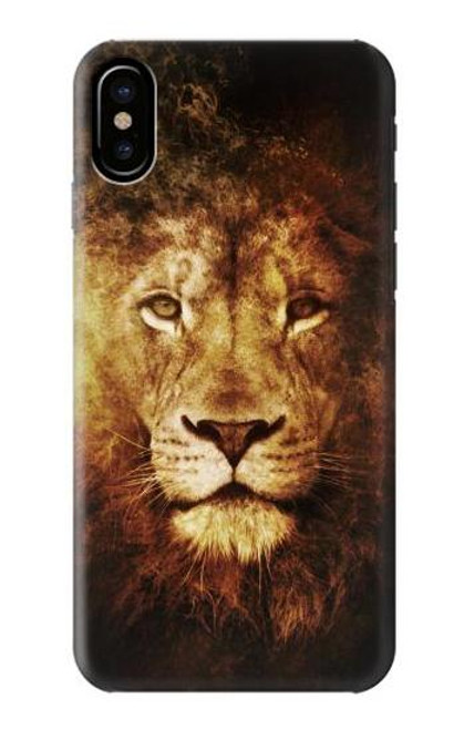 S3182 Lion Etui Coque Housse pour iPhone 7, iPhone 8