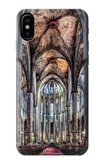 S3210 Santa Maria Del Mar Cathedral Etui Coque Housse pour iPhone 7, iPhone 8