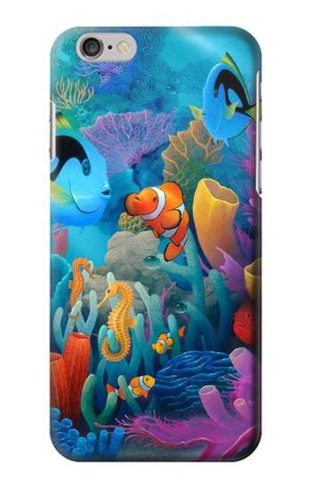 S3227 Underwater World Cartoon Etui Coque Housse pour iPhone 6 6S
