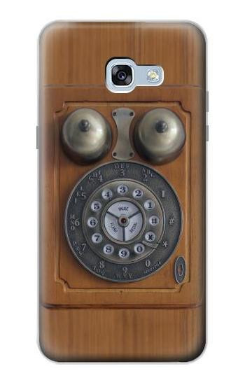 S3146 Antique Wall Phone Etui Coque Housse pour Samsung Galaxy A5 (2017)