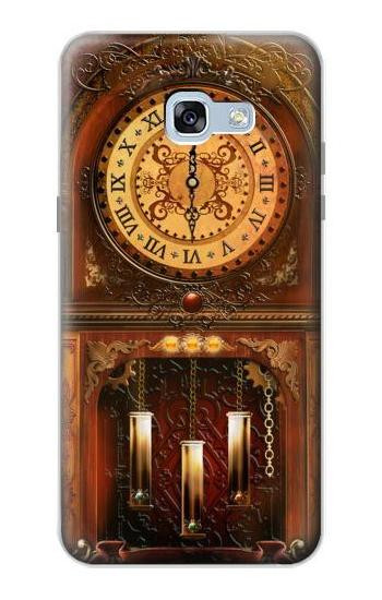 S3174 Grandfather Clock Etui Coque Housse pour Samsung Galaxy A5 (2017)