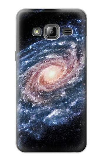 S3192 Milky Way Galaxy Etui Coque Housse pour Samsung Galaxy J3 (2016)