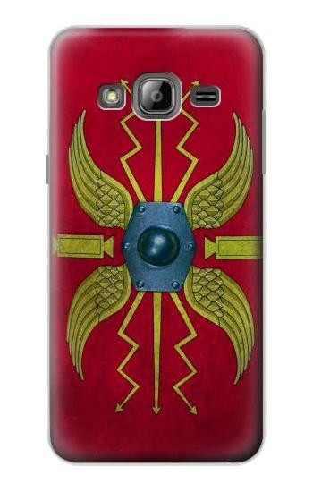 S3206 Roman Shield Scutum Etui Coque Housse pour Samsung Galaxy J3 (2016)