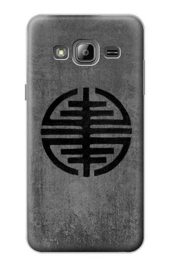 S3223 Symbol of Freedom Etui Coque Housse pour Samsung Galaxy J3 (2016)