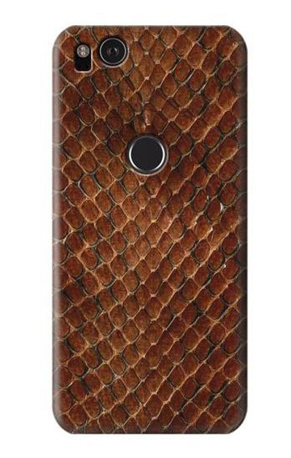 S0555 serpent Peau Etui Coque Housse pour Google Pixel 2