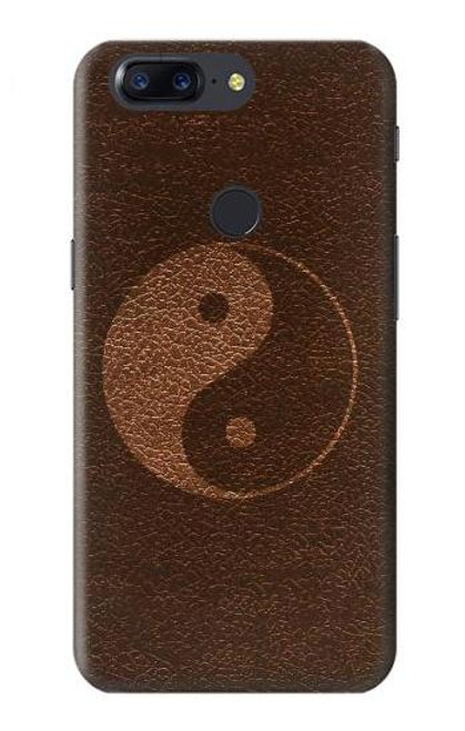 S0825 Taoism Yin Yang Etui Coque Housse pour OnePlus 5T
