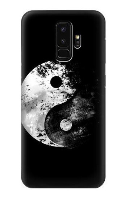 S1372 Moon Yin-Yang Etui Coque Housse pour Samsung Galaxy S9 Plus