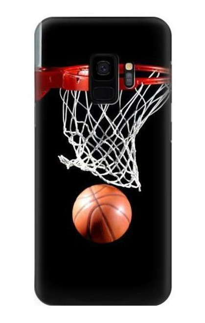 S0066 Basketball Etui Coque Housse pour Samsung Galaxy S9