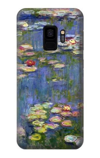 S0997 Claude Monet Water Lilies Etui Coque Housse pour Samsung Galaxy S9