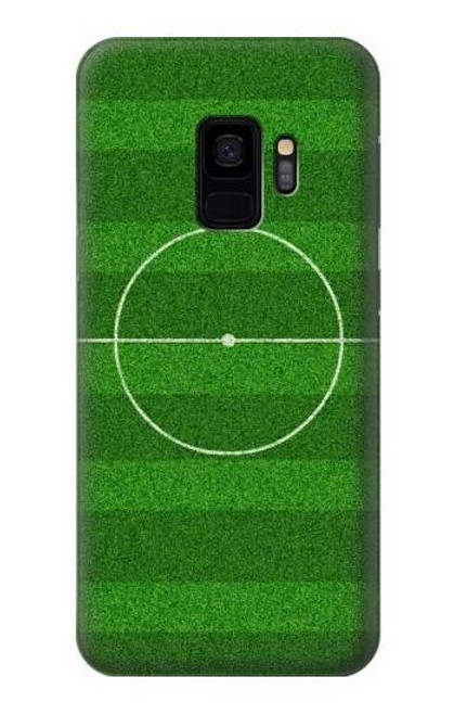 S2322 Football Soccer Field Etui Coque Housse pour Samsung Galaxy S9