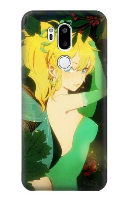 S0095 Peter Pan's Tinker Bell Etui Coque Housse pour LG G7 ThinQ