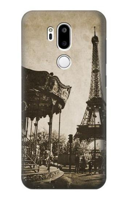 S2174 Eiffel Tower Vintage Paris Etui Coque Housse pour LG G7 ThinQ