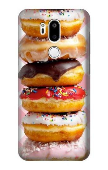 S2431 Fancy Sweet Donuts Etui Coque Housse pour LG G7 ThinQ