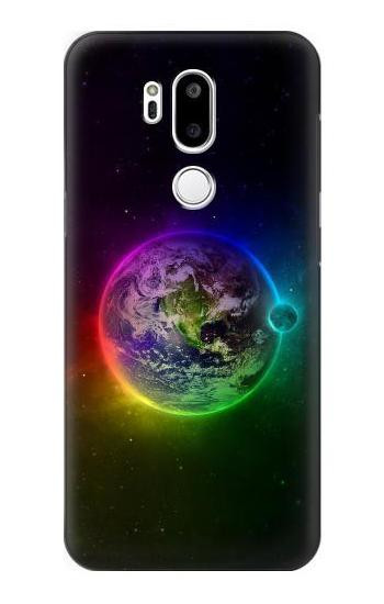 S2570 Colorful Planet Etui Coque Housse pour LG G7 ThinQ