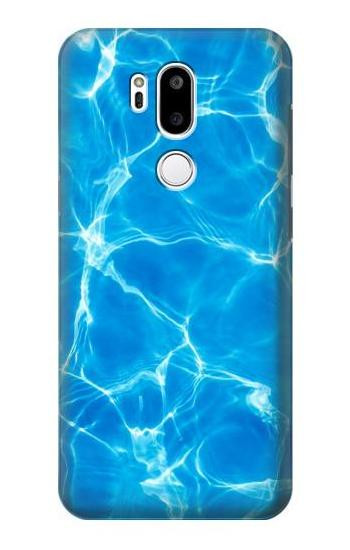 S2788 Blue Water Swimming Pool Etui Coque Housse pour LG G7 ThinQ