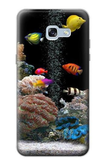 S0226 Aquarium Etui Coque Housse pour Samsung Galaxy A5 (2017)