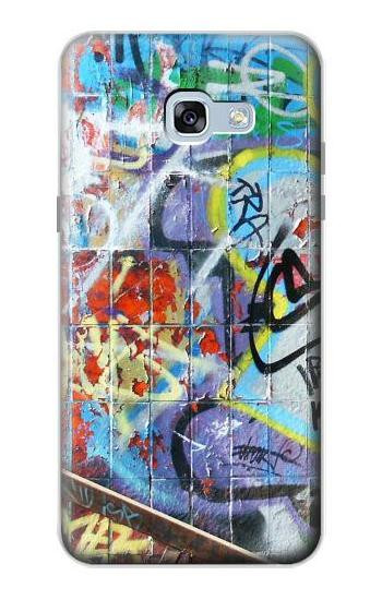S0588 Wall Graffiti Etui Coque Housse pour Samsung Galaxy A5 (2017)