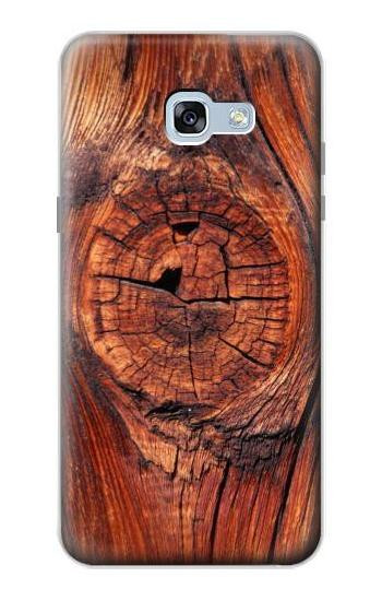 S0603 Wood Graphic Printed Etui Coque Housse pour Samsung Galaxy A5 (2017)