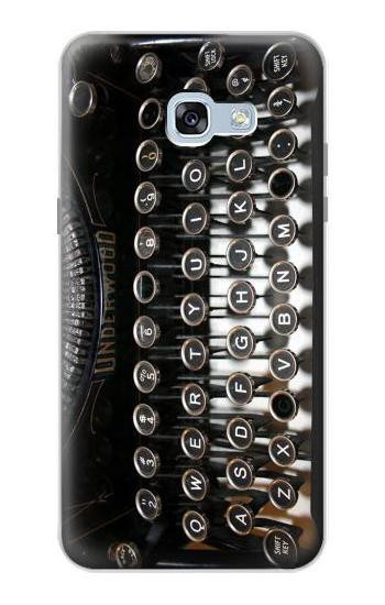 S0620 Typewriter Etui Coque Housse pour Samsung Galaxy A5 (2017)