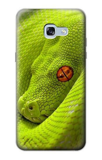 S0785 Green Snake Etui Coque Housse pour Samsung Galaxy A5 (2017)