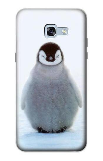 S1075 Penguin Ice Etui Coque Housse pour Samsung Galaxy A5 (2017)