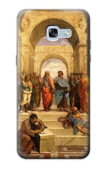 S1086 Raphael's School of Athens Etui Coque Housse pour Samsung Galaxy A5 (2017)