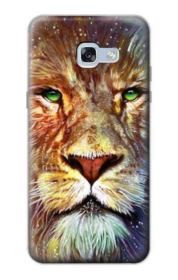S1354 Lion Etui Coque Housse pour Samsung Galaxy A5 (2017)