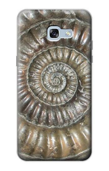 S1788 Ammonite Fossil Etui Coque Housse pour Samsung Galaxy A5 (2017)